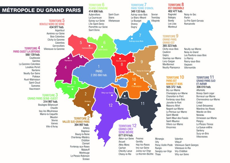 Investire nel Grand Paris : carta dei territori-Un Toit à Paris